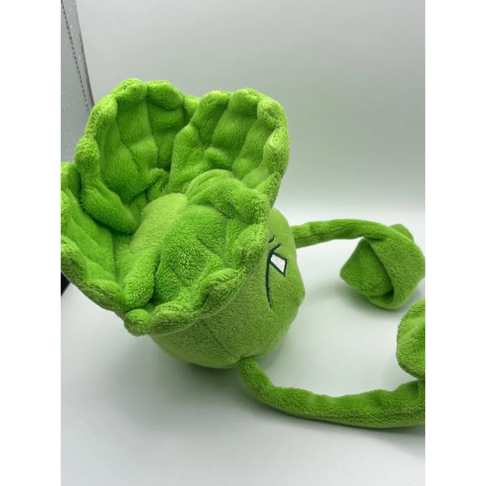 Plants vs Zombies Bonk Choy Plush Green Stuffed Toy Electronic Arts 2014 PvZ